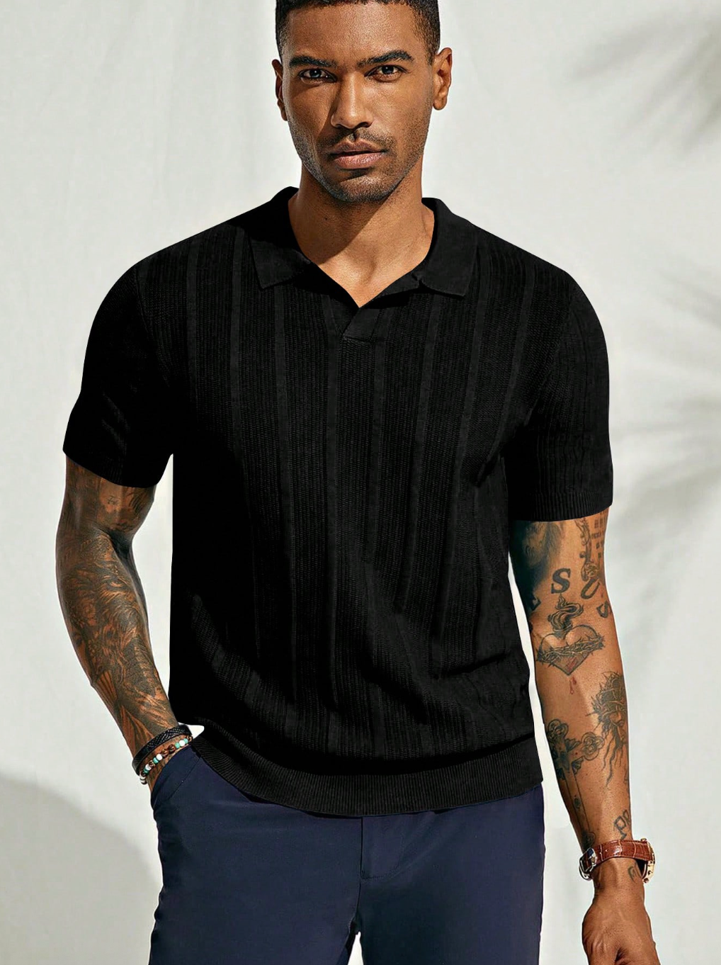 Polo Marine Knit™ – Elegante. Atemporal. Versátil.
