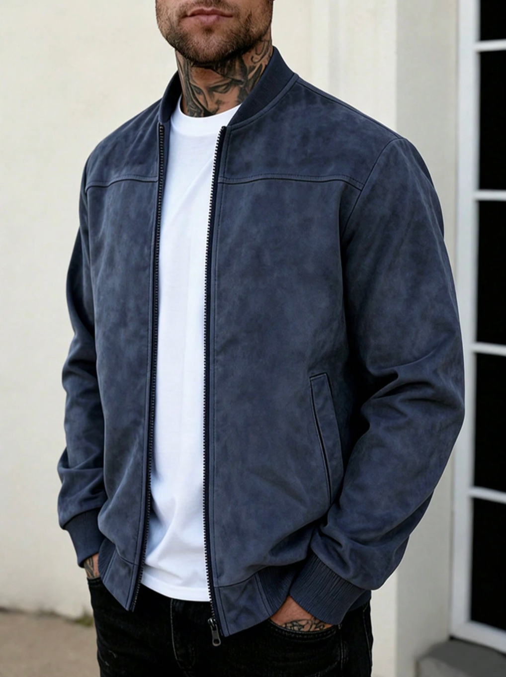 Chaqueta Onyx Suede™ – Audaz. Sofisticada. Atemporal.