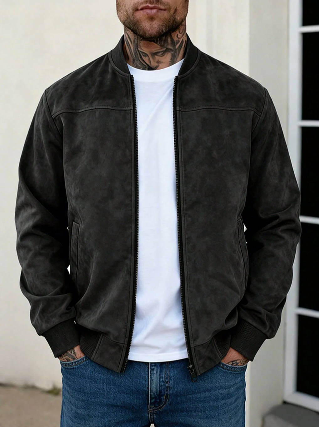 Chaqueta Onyx Suede™ – Audaz. Sofisticada. Atemporal.