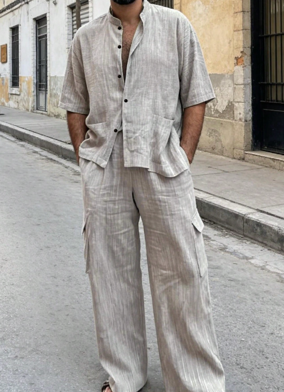 Conjunto Zen Linen™ – Sereno. Minimalista. Atemporal.