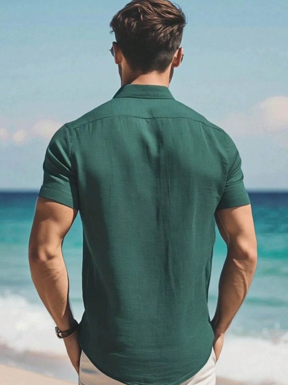 Camisa Island Horizon™ – Vibrante. Fresca. Atemporal.