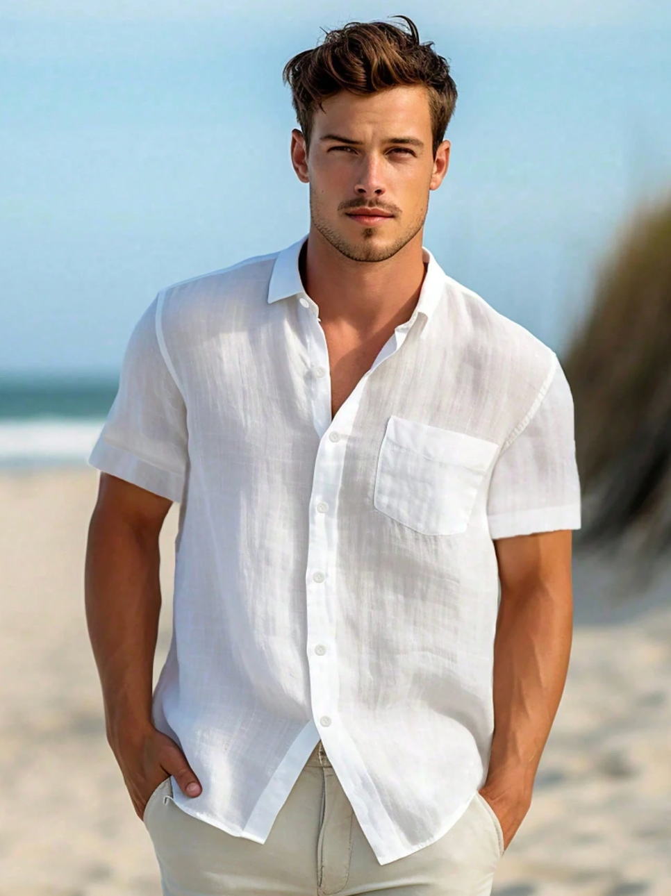 Camisa Island Horizon™ – Vibrante. Fresca. Atemporal.